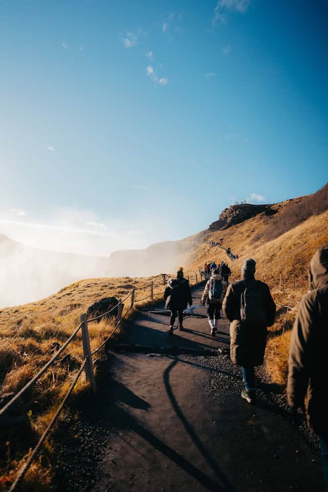 Unique volcanic landscape at a popular travel destination, ideal for adventure travel and nature enthusiasts.