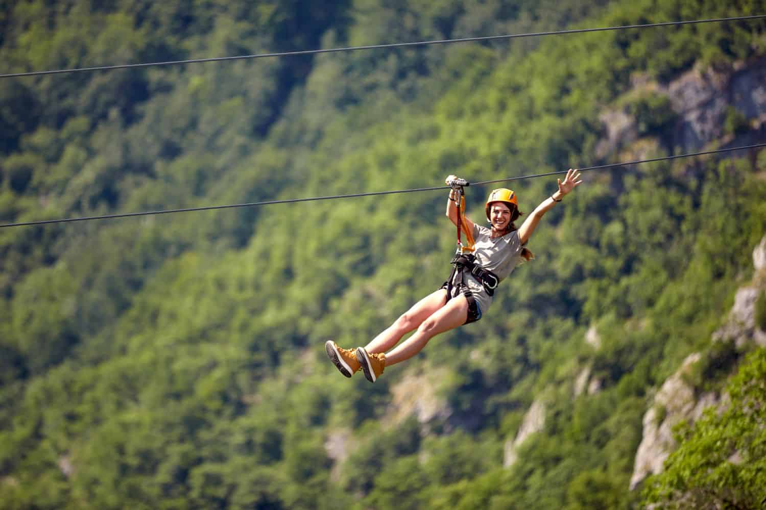 Hiking adventure in scenic mountain landscape with backpackers exploring nature, outdoor travel, and Destination by vivid travel services.